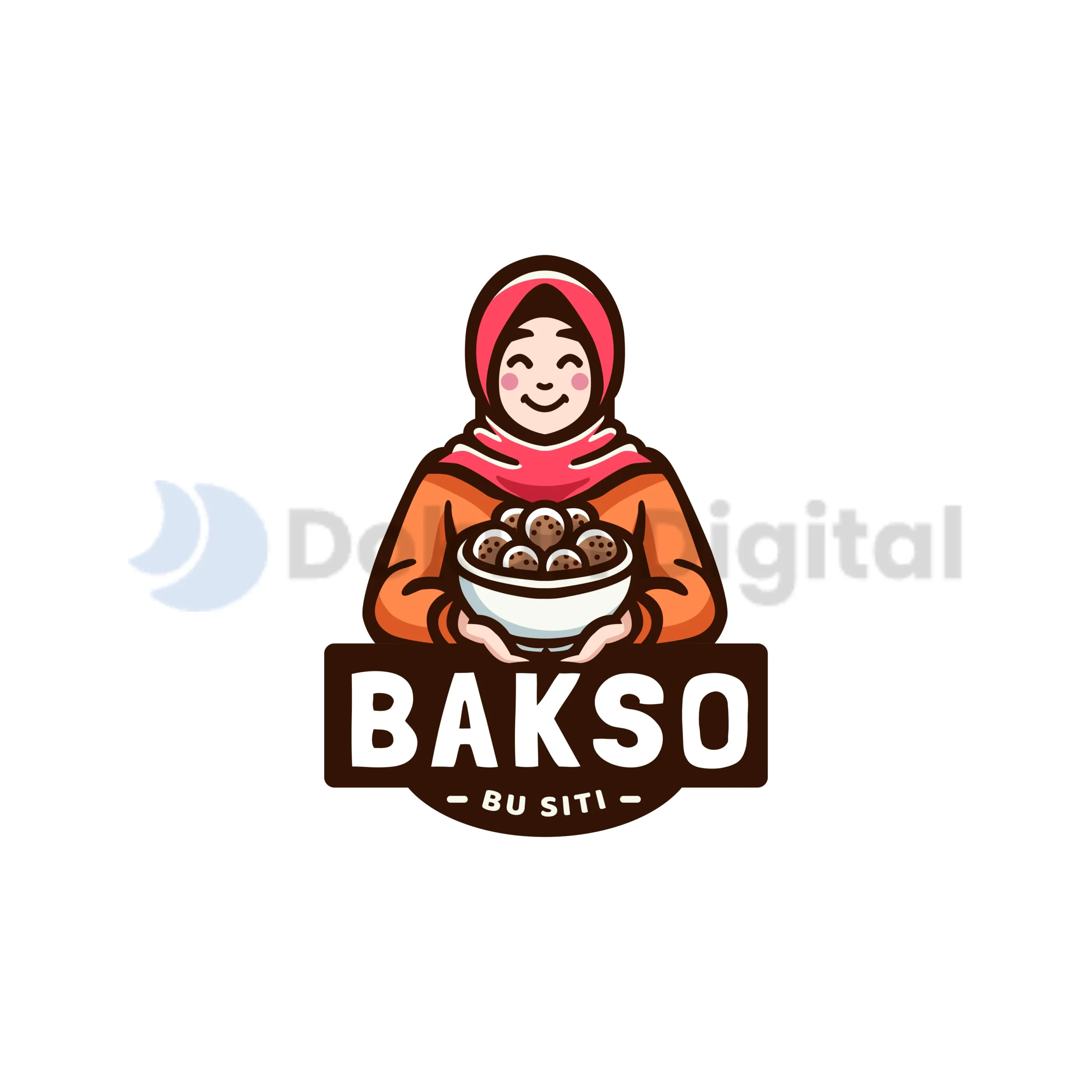 Logo Bakso Bu Siti