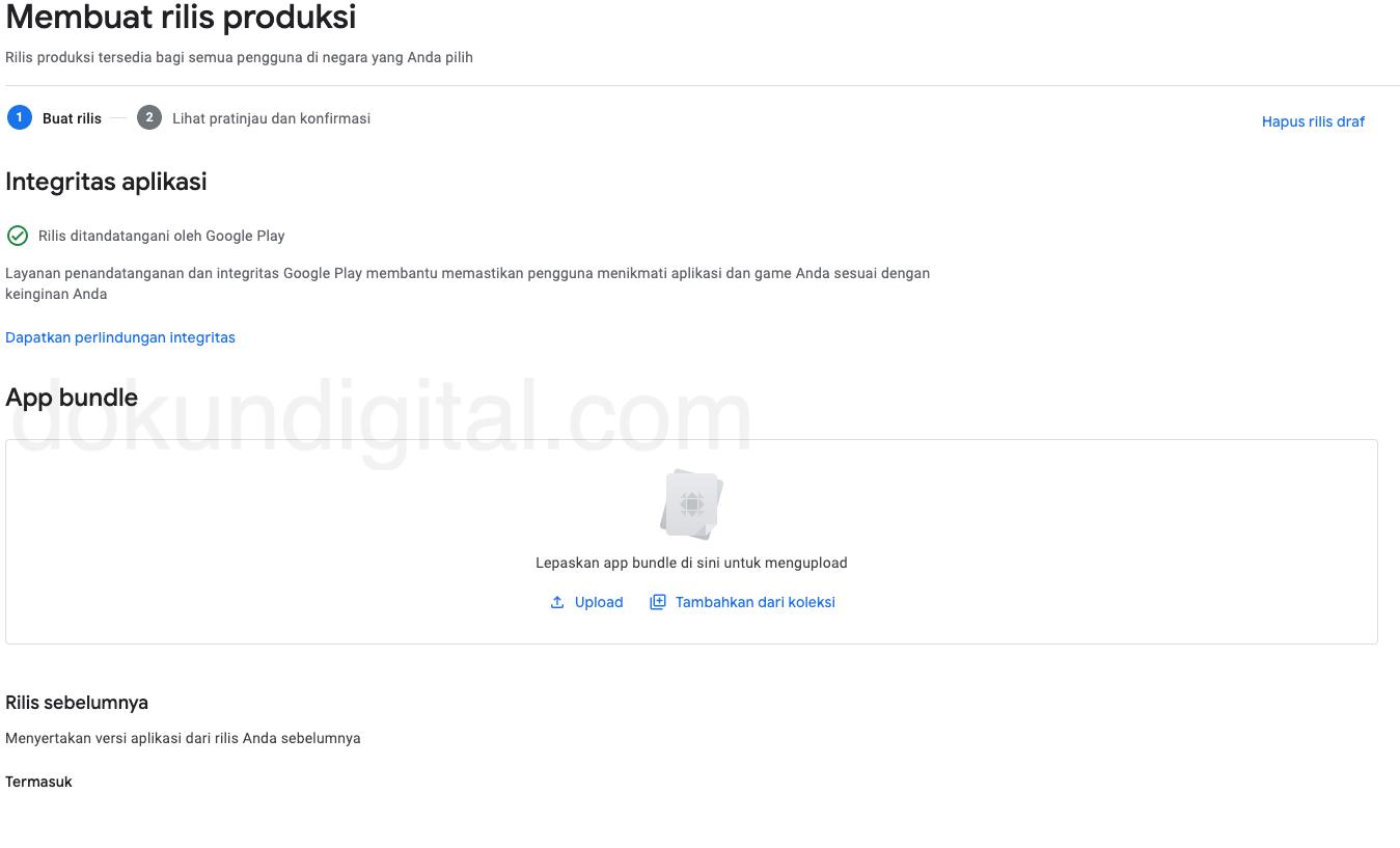 Upload Aplikasi Webview ke Playstore